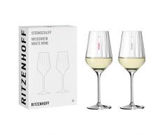 RITZENHOFF Sternschliff #2 Set di calici da Vino Bianco, Vetro