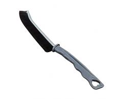 Spazzola per la pulizia delle fessure delle fessure | Spazzola per la pulizia delle fessure con setole dure | Spazzolino da bagno | Spazzola a setole dure per la pulizia di bagno, cucina, doccia, WC