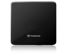 Transcend TS8XDVDS-K Lettore e Masterizzatore di CD/DVD Portatile, Nero