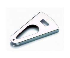 Zaseves Apri scatole e apri barattoli a triangolo a 5 usi - Rosso