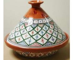 sans Senza Piatto a Tajine Decore Pate a Fuoco DIAM. 27 cm