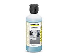 Kärcher Detergente per pavimenti universale RM 536, per pulire senza striature tutti i pavimenti duri. 500 ml di detergente concentrato, 40 l se diluito.