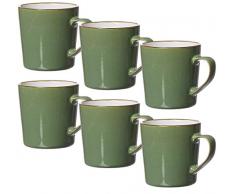 Ritzenhoff & Breker Visby 277449 - Set di 6 tazze da caffè da 400 ml, in grès