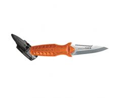 SALVIMAR Predathor, Coltello subacqueo Unisex Adulto, Arancione, Taglia unica
