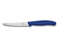 Victorinox 6.7232 - Coltello da bistecca SwissClassic, a punta, 6 pz, colore: Blu
