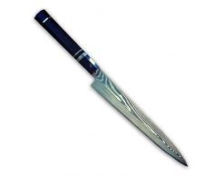 11 pollici, 10 pollici Damascus Sashimi Knife 10Cr15MoV Damasco Steel Sharp Cutter Sushi Cleaver Ham Yanagiba Coltello da cucina Manico ottagonale coltelli ( Color : Sashimi Knife , Size : 10 inch )