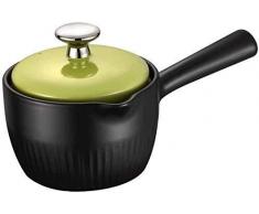 ZHANGLE Anodizzato Duro Padella Ceramica Set Metallo Utens Ceramica Multiuso Coperto casseruola Antiaderente Isolamento casseruola Pan Pot semplici Maniglie Impugnatura Non tossico Casseruola Pentole