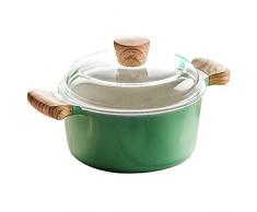 SHYOD Pentole di Ceramica pentola di Terracotta casseruola di Terracotta Piatto Piatto di Cartone Animato