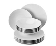 ROSENTHAL studio-line SERVIZIO PIATTI 18 PEZZi TAC GROPIUS BIANCO porcellana
