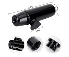 LegendTech Dispenser Snorter, Sniffer Bullet Sniffer Dosatore Sniff Bottle Conveniente Usa Facile Pulito per Negozio Sniff Snuff Regalo 5,2 cm Lunghezza 1,5 cm Diametro Nero