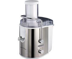 Ariete 173 Centrika Metal Centrifuga Compatta per Succhi Freschi e Genuini, Beccuccio Salvagoccia, Camino Mela, Acciaio Inox, 700 W, Bianco/Acciaio