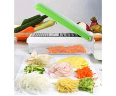 Generic accessori cucina verdure affettatrice Cutter cottura Strumenti Grattugia tritatutto multifunzione manuale patate affettatrice Shredder