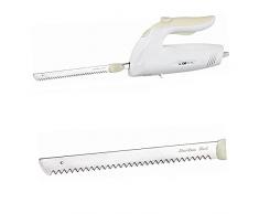 Coltello elettrico con doppio lame (150 Watt, con speciale lama in acciaio inox a doppia lama)