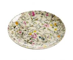 Maxwell & Williams WK03520 Bone China Kilburn, Piatto Summer Blossom in Porcellana, 20 cm, Multicolore (Mehrfarbig)