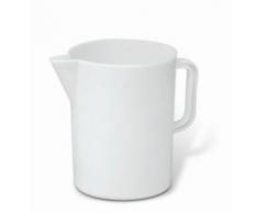 Giganplast GIG Caraffa Graduata, 3 Litri, Polietilene, Bianco