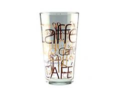 MamboCat - Bicchieri Latte Macchiato, set da 2, impilabili, da 39 cl