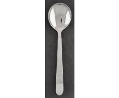 Svanera - Cucchiaione da banco per servire in acciaio 18/12 cm 28,5 modello lusso