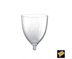 Goldplast 2781 Sommelier Calice Maxi PS 300cc, Trasparenti, 20 pezzi