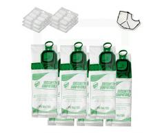 Piesseonline Kit Risparmio Folletto Vk 140 6 Sacchetti 6 Profumi 1 Griglia