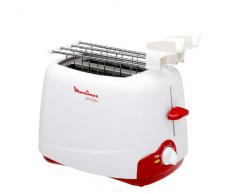 Moulinex TT1200 Principio Tostapane con 6 Livelli di Doratura, Potenza 550 W