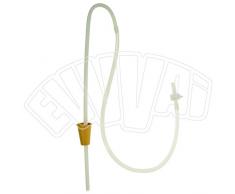 TRAVASATORE A SOFFIO CON RUBINETTO A FARFALLA PER TRAVASO VINO BIRRA LIQUIDI