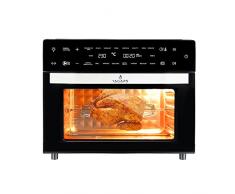Tagars Forno Friggitrice Ad Aria Calda XXL Da 30 Litri Con Display Digitale Multifunzione, Sistema A Riscaldamento Rapido, 18 Programmi Di Cottura, Timer e Temperatura Regolabili 1800 W