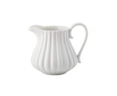 Brocca for scrematrice Forma elegante Zuccheriera in ceramica Design leggero di lusso Caraffa for il latte da caffè Sciroppo d creativo francese, squisito e durevole Brocca for scrematrice 210 ml Sal