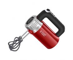 Russell Hobbs Retro Sbattitore Elettrico, 500 W, Acciaio Inox, Rosso