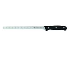 Montana Integral Coltello da Cucina per Salmone, Coltello Cucina con Lama Alveolata in Acciaio Inox allAzoto 26 cm e Manico Ergonomico, Coltelli da Cucina Professionali Made in Italy