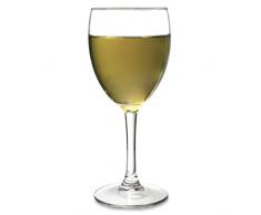 Arcoroc Princesa Bicchiere per vino rosso 230ml, senza contrassegno di riempimento, 6 Bicchieri