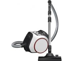 Miele Boost CX1 - Aspirapolvere a Traino senza Sacco con Filo, 890 W, Potente, Compatto e Agile con Tecnologia Vortex e Filtro Hygiene AirClean, Bianco e Rosso