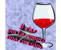 Tre bicchieri di vino