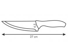 Tescoma 862040 Sonic Coltello Cuoco, Acciaio Inossidabile, Nero, 14 cm, 1 Pezzo