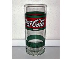 /Coca-Cola - Bicchiere da collezione Tiffany, stile retrò, vintage, 1 x 0,3 litri