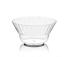 PZ 200 COPPETTA TRASPARENTE CC 85 + COPERCHIO IN PLASTICA TRASPARENTE PER GELATO YOGURT PLASTIC CUP FOR ICE CREAM