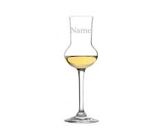 polar-effekt Stölzle Lausitz - Bicchiere da Grappa in Vetro soffiato con Incisione, 87 ml