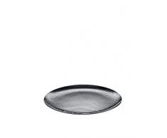 Alessi Veneer PU07, Vassoio da Portata di Design, in Acciaio Inossidabile 18/10 con Decoro in Rilievo