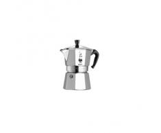 Bialetti Moka Express Caffettiera, Alluminio, Argento, 1 Tazza