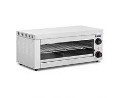 Royal Catering RC-SM001 Tostiera elettrica salamandra da cucina professionale (Potenza: 2.000 W, Temperatura: 50-300 °C)