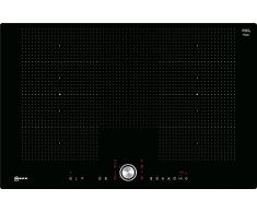 Neff T68PT6QX0 - Piano cottura a induzione N70 / 80 cm/piano cottura autosufficiente/TwistPad/FlexInduction/PowerMove/PowerTransfer/Home Connect/vetroceramica/filo di superficie