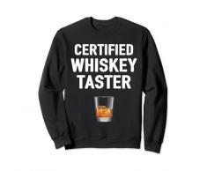 Whisky Taster - Bicchiere da shot - Degustazione di whisky Felpa