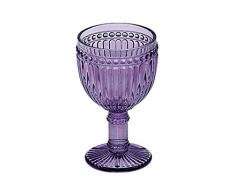 Anton Studio Designs Loire Set da 6 Bicchieri Vino Viola