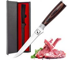 imarku Coltello da Disosso Professionale - Coltello Filettare 15 cm, Coltello per Disossare Carne e Pesce, Coltello Cucina Acciaio Inox con Impugnatura Ergonomica