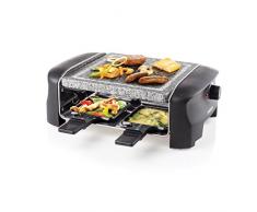 Princess 162810 Raclette 4 Stone Grill Party, 600 W, Pietra ollare