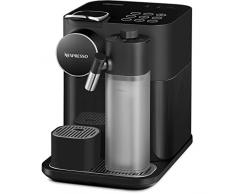 DeLonghi Nespresso Gran Lattissima EN640.B, Macchina per Caffè Automatica, Macchina per Caffè a Capsule, Schiumatura Automatica del Latte, Pressione 19 Bar, Cappuccino, 1450W, Nero