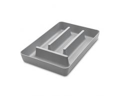 koziol Rio - Vassoio per posate, solid cool grey, 31.8 x 21 x 4.5999999999999996 cm