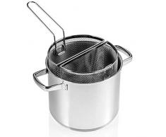 BRANDANI PASTAIOLA MAMMAMIA INOX 2 CESTELLI PENTOLA CM 24