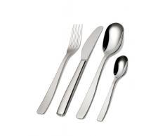 A di Alessi AJM22/1 KnifeForkSpoon Cucchiaio da Tavola, in Acciaio Inossidabile 18/10 Lucido, Set da 6