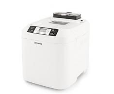 H.Koenig BAKE320 Macchina per il Pane Con Semi, 12 Programmi,1 Senza Glutine,Mantenimento a Caldo,Schermo LCD,550W,3 livelli di doratura