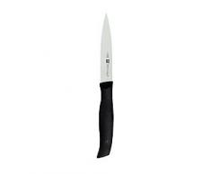 Zwilling 38720-100-0 Twin Grip Coltello Spelucchino 10cm, colore: Nero